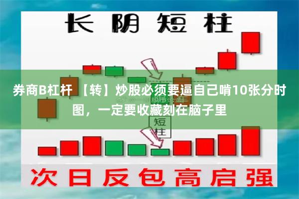 券商B杠杆 【转】炒股必须要逼自己啃10张分时图，一定要收藏刻在脑子里