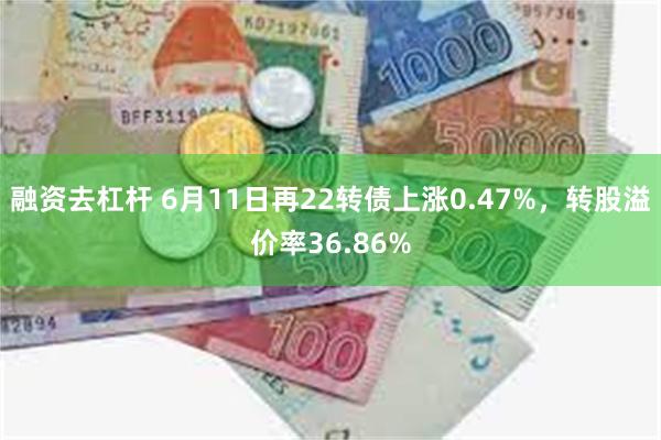 融资去杠杆 6月11日再22转债上涨0.47%，转股溢价率36.86%