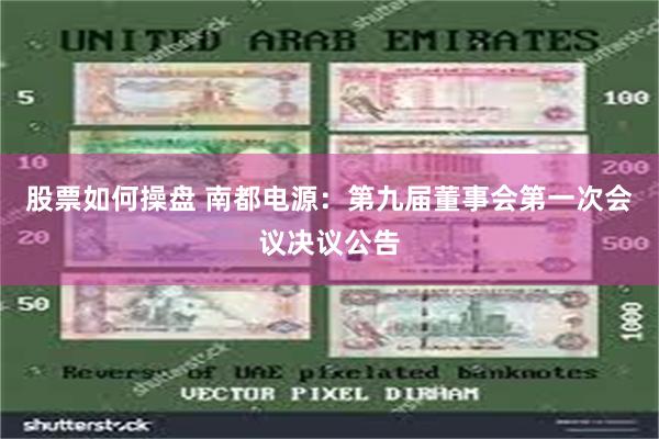 股票如何操盘 南都电源：第九届董事会第一次会议决议公告